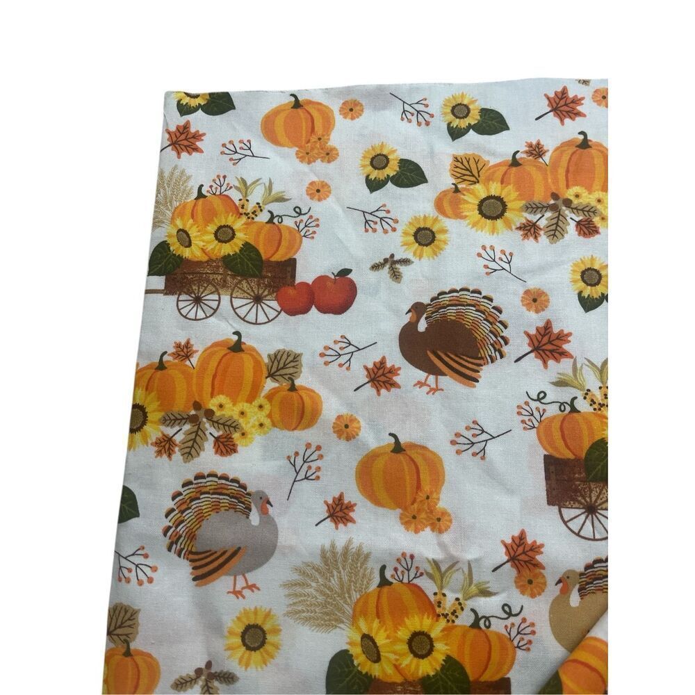 Retro Thanksgiving fabric